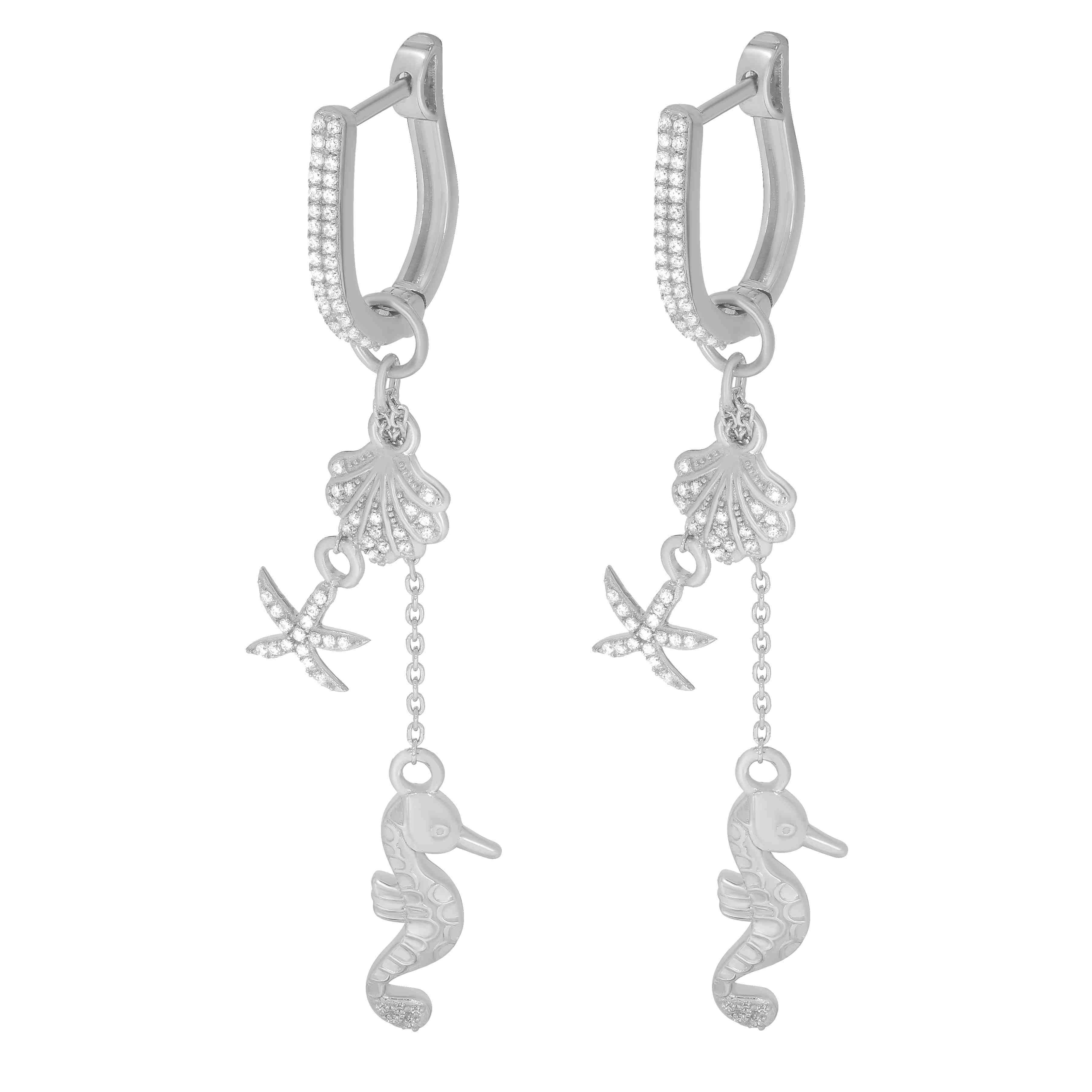 Seahorse Ocean Collection Earring ER21543A